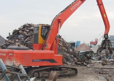 China Electric Crawl Grabbing Scrap Handler Material Handling Vehicles For Steel Mills for sale