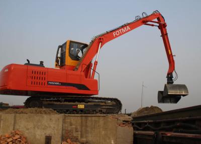 China Equipo de dirección de madera de la correa eslabonada de los Chippings/pedazo material de Wast que maneja la grúa en venta