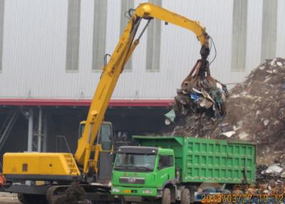 China Grúa profesional de la manipulación de la maquinaria/de materiales del controlador del material de desecho en venta