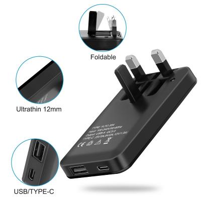 China YiLon Mobile Phone 2021 Most Popular Mobile Phone Charger Products Amazon Travel Slim Fast Charging Flat Charger For Smart Phones for sale