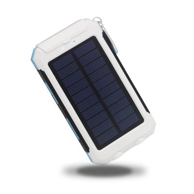 China 8000mah Power Bank Portable Dual USB Battery Charger Solar Power Bank Mobile Phone Power Banks 8000mAh for sale