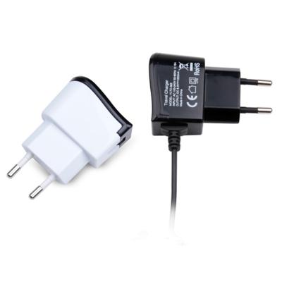 China Iphone 7 Phone Charger EU Plug Wall Travel 5W Usb Cable Charger Baseus Eu Power Adapter Black USB Lightning Adapter for sale