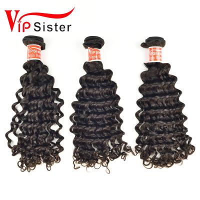 China Wholesale Unprocessed Double Drawn Virgin Human Hair Deep Curly Raw Brazilian Hair 100% Brazilian Hair for sale