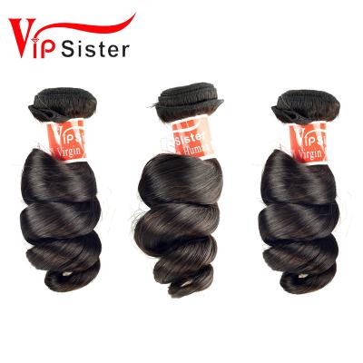 China WAVE VIP LOOSE Sister 8a 100% Virgin Peruvian Hair Bundles Manufacturer, Peruvian Virgin Hair for sale