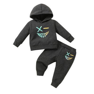 China Professional Manufacturing Cheap Interesting Printing Newborn Baby Boy Clothes Set Breathable for sale