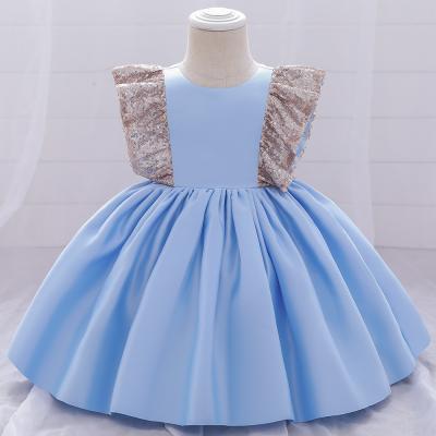 China Wholesale New Summer Breathable Flower Princess Baby Dress Wedding Children's Clothing Dresses for sale