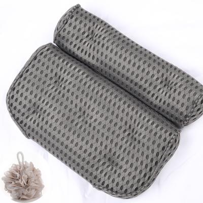 China Viable Factory Quality 4d Mesh Bath Pillow Hot Selling Luxury Bath Pillow for sale