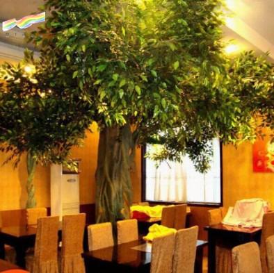 China Artificial Strap Banyan Tree Artificial Banyan Tree Decoration for sale