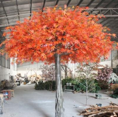 China Outdoor Decoration Artificial Wedding Home Tree Webbing Japanese Maple Trees for sale