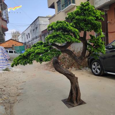 China Restaurant wholesale hot sale high quality artificial fiberglass pine for office hotel restaurant home wedding decoration for sale