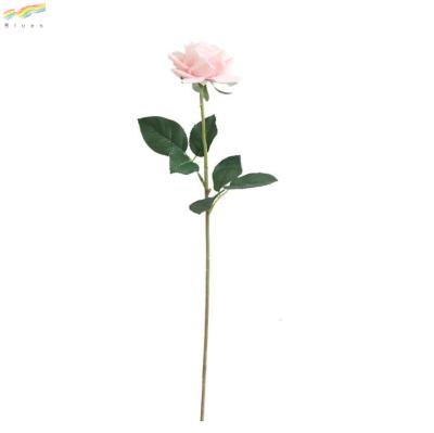 China Artificial Rose Flower Silk Flowers Wedding Arrangement Decoration Of Webbing Touch High Quality Real Latex for sale