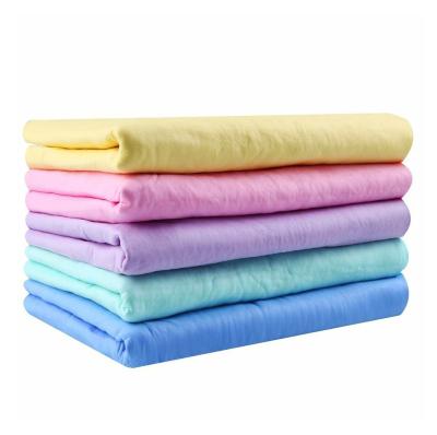 China Durable Super Absorbent Synthetic Leather Pva Chamois Cleaning Cloth for sale