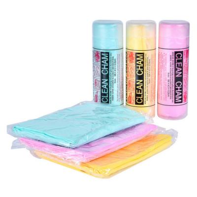 China Home Hotel Kitchen Glass Car Cleaning Car Wash Chamois Pva Supredry Clean Cloth Auto Leather Chamois Leather Cleaning Cloth for sale