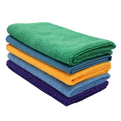 China Sustainable Microfiber Towel Home Kitchen Bathroom Car Dust Cleaning Cloth Microfiber Towel for sale