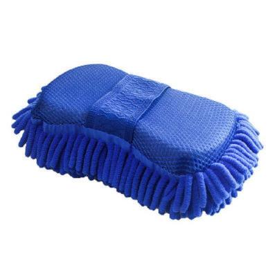 China Fine Fiber Car Sponge Cloth Chenille Car Wash Tool Chenille Car Wash Cleaning Cleaning Sponge Large for sale