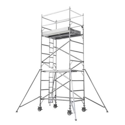 China German Construction Kaixin factory supplier standard metal stair scaffolding tower eco-friendly hardware high quality made in china for sale