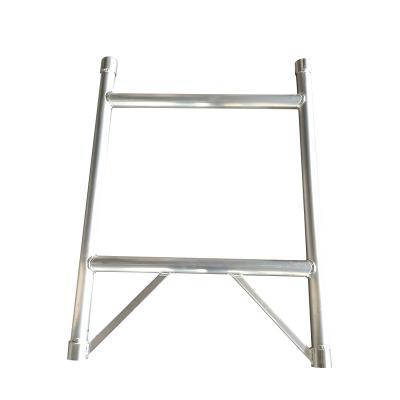 Chine Construction 1000mm*750mm Width Single Aluminum Scaffolding Guardrail Aluminum Scaffolding Part à vendre