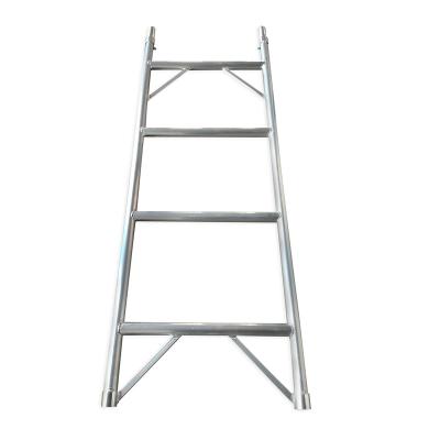 Chine Construction 2000mm*750mm Width Single Aluminum Scaffolding Frame Aluminum Scaffolding Part à vendre