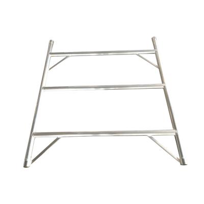 China Construction 1500mm*1350mm Width Double Aluminum Scaffolding Frame Aluminum Scaffolding Part en venta