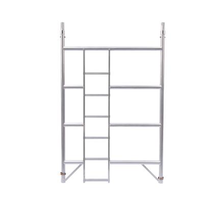 China Construction Guangdong supplier self operating universal quick shape custom size aluminum x-frame scafolding for scaffolding en venta