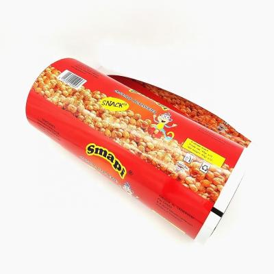 China Waterproof Automatic Vertical Wrapping Film Roll Peanut Wrapping Film Printed Film for sale