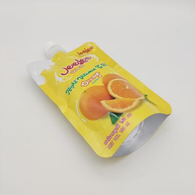 China Barrier Custom Stand Up Pouch Drinks Milk Chocolate Pouch Food Packaging Pouch Filling Capping Plastic Bag for sale