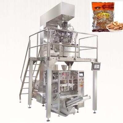 China Multifunctional Automatic Food Packing Machine Food Nuts Potato Chips Packing Machine Snacks Weighing Machines for sale