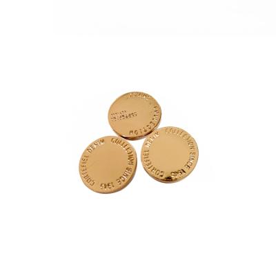 China Custom dry cleaning denim buttons as accessories for jeans with your logo metal denim buttons for sale