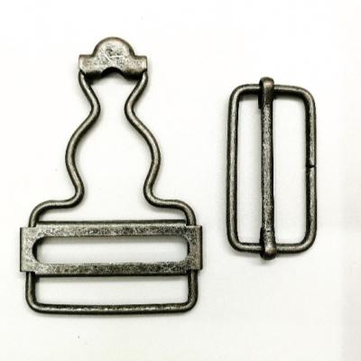 China Fashion Metal Nickel Free Suspender Buckles For Garment for sale