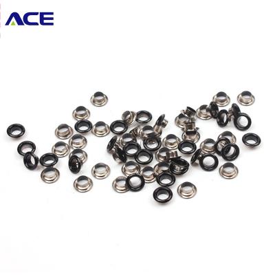 China Factory High Quality Series Custom Logo Nickel Free Brass/Iron/Stainless Steel Eyelets Metal Grommets 10mm Button Accessories For Garment Or for sale