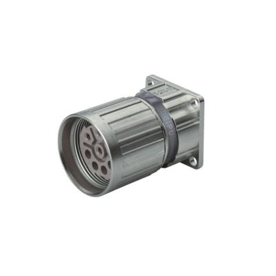 China Power Factory Directly Sell M23 Flange Receptacle Connector For Power for sale