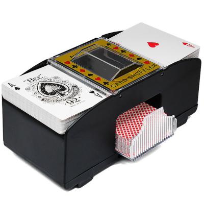 China Electric Automatic Shuffler Automatic Board Game Card Game Shuffler Card Game Party Suitable For 2 Decks Card Entertainment for sale