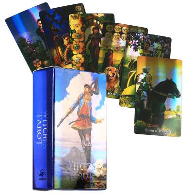 China Custom Printing High Quality Thoughtful Tarot Tarot Oracle Cards Bundles Witches Tarot Cards Factory Entertainment Tarot Cards for sale