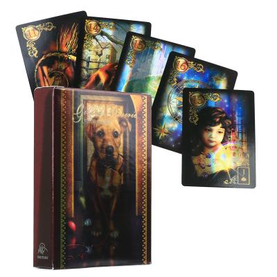 China Custom Printing High Quality Reflective Lenormand Oracle Cards Bundles Entertainment Tarot Cards Factory Tarot Oracle Divination Cards for sale