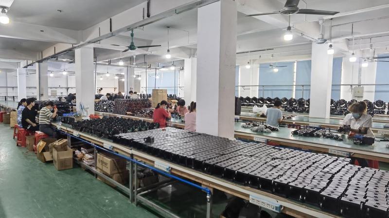 Verified China supplier - Guangzhou Baiyun District Jianggao Meizhixu Stage Lighting Equipment Factory