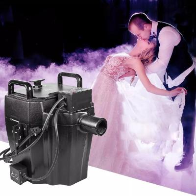 China Low Haze Fog Smoke Machine Dj Liar Wedding Decoration Extended Power Dry Ice Fog Machine For Night Club 3500w Dry Ice Ice Fog Machine for sale