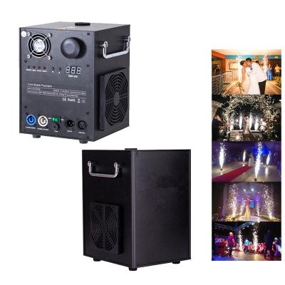 China Wedding DJ Decorations 400w Up Jet Fountain Machine Dmx512 And Remote Firework Spark Machine For Club Disco M-X018 for sale