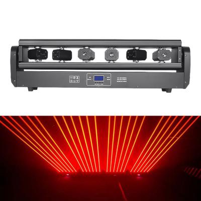 China Bar factory directly sell wholesale high quality DJ 6 stage disco beam laser eye moving laser bar club light with dmx for sale