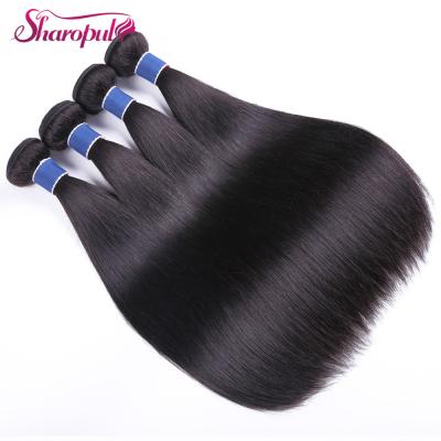 China Silky Straight Wave Brazilian Hair Grade 10human Hair Weaves Natural Double Draw for sale