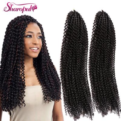 China Jumbo Hair Extension 22 Inch 100gram Synthetic Kinky Curly Zizi Jerry Curl Micro Curly Braids Hair Jumbo Hair Extension for sale