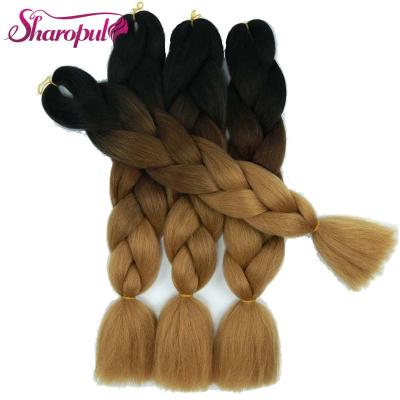 China Synthetic Hair Elephant Hair Extension Braiding Factory Supplying Synthetic Fiber Japanese Elephant Braid Hair, Braid Hair With Various Colors for sale