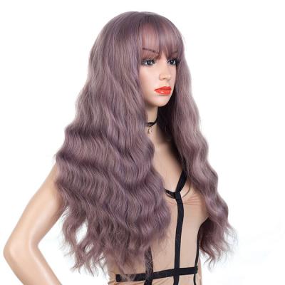 China Water Wave High Quality Products Wholesale Manufactures Free Shipping Synthetic Hair Wigs for sale