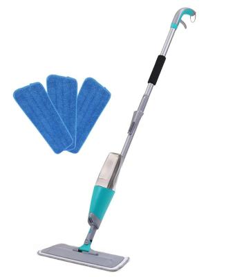 China Sustainable Spray Mop With 5 Reusable And 360 Degree Rotation Broom Heads For Home And Office Floor Cleaning 360 Degree Rotation Spray Mop for sale