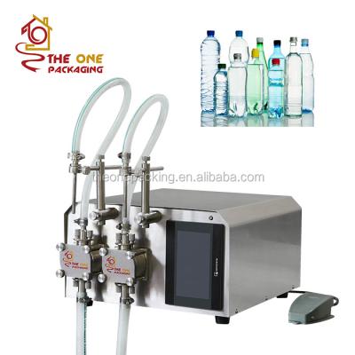 China CLOTHING Table Top Glass Bottle Juice Milk Water Alcohol Wine Liquid Filling Machine Offer with Cheap Price for sale