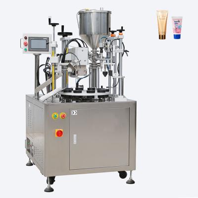 China Hot Selling TOUFS-25 Semi Automatic Ultrasonic Food Tube Filling And Sealing Machine for sale