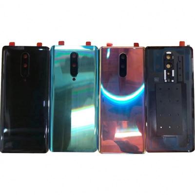 China Back Cover Glass Door Battery Panel Housing Back Glass Case For Oneplus 6 6T 7 8 8T 9 pro Nord With Camera Lens for sale