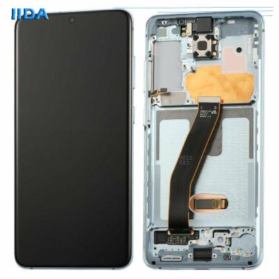 China IIDA For Samsung S20 G980 G981 OEM Blue Display LCD Touch Screen Digitizer Phone Parts For Samsung S20 for sale