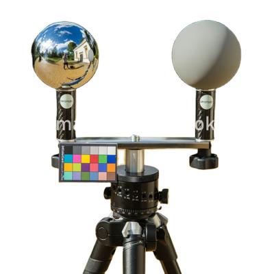 China China 12cm Hdri VFX Ball Chrome Gray Ball Stainless Steel Photographic Sculpture for sale