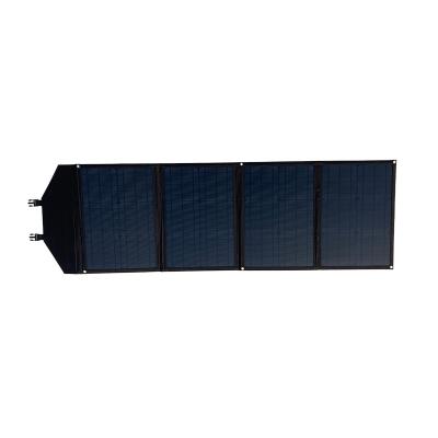 China Foldable Solar Panel System 100 Watt Solar Power System For Easy Travel Etfe Flexible Solar Panels With USB/Type-c/DC Output for sale