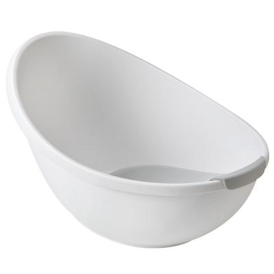 China Eco-freindly Newborn Baby Plastic Bathtub With Bath Chair Kids Tub For Baby for sale